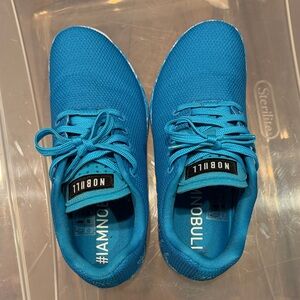 NOBULL Blue Athletic Shoes outwork.